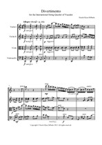 Divertimento for String Quartet