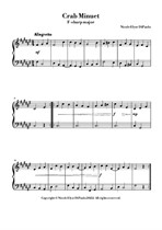 Opening Doors - F# major - Crab Minuet (Elementary Piano Piece in F#)